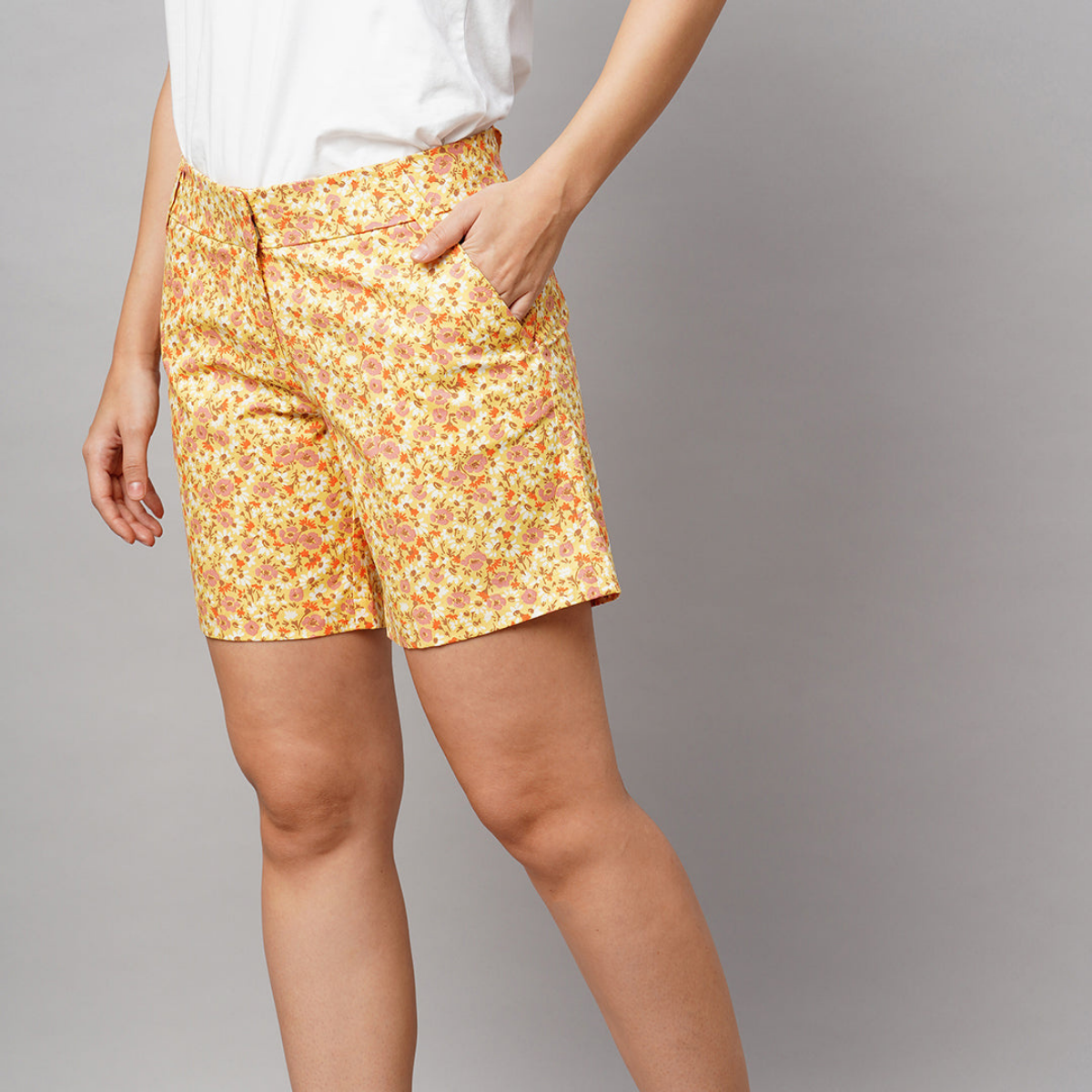 Gorgeous Regular Fit Cotton Shorts for Women | Pack Of 2 | C-031