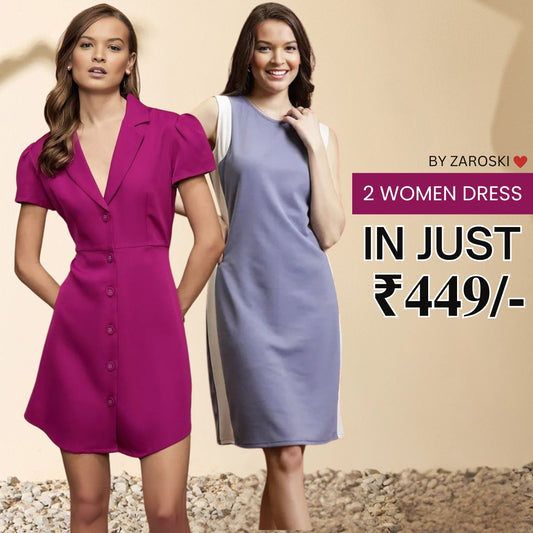 2 Combo Women’s Dresses | Premium Quality | C-080