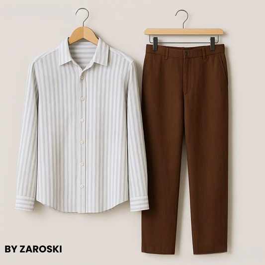 Exclusive Sale on Men’s Linen Shirts and Pants | Elevate Your Summer Style  | LS-11