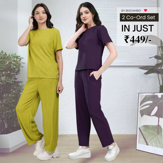 2-Pack Summer Style Duo: Co-Ord Set Combo | CS-09
