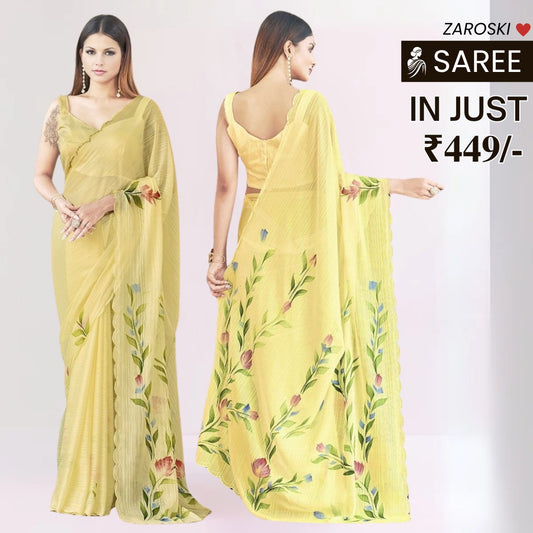 Pack Of 2 Sarees, One Unbeatable Combo in Premium Quality | C-01